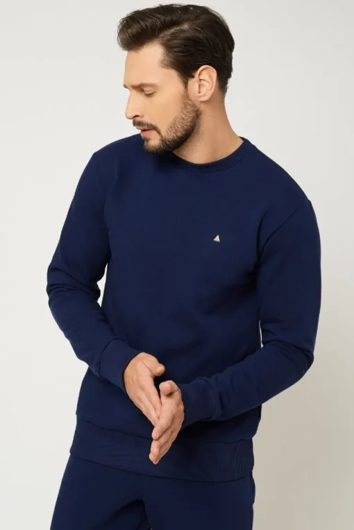 Bluza męska classic - granatowa