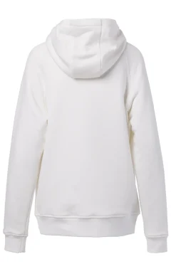 Bluza unisex z kieszenią kangurek i kapturem - ecru