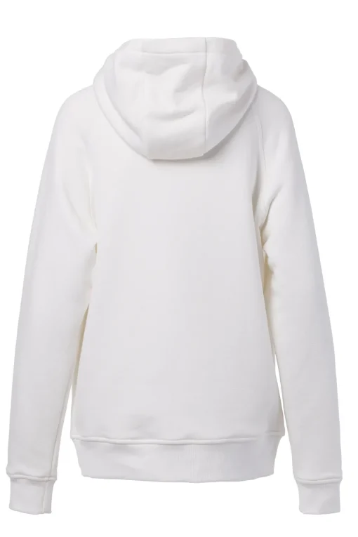 Bluza unisex z kieszenią kangurek i kapturem - ecru