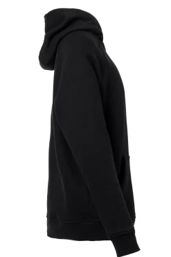 Bluza unisex z kieszenią kangurek i kapturem - czarna