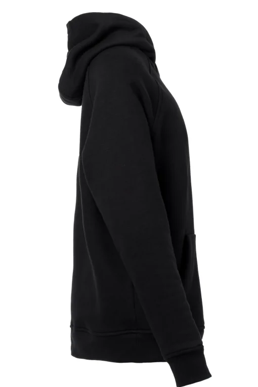 Bluza unisex z kieszenią kangurek i kapturem - czarna