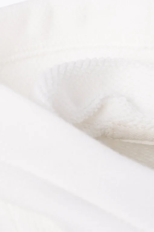 Bluza unisex z kieszenią kangurek i kapturem - ecru