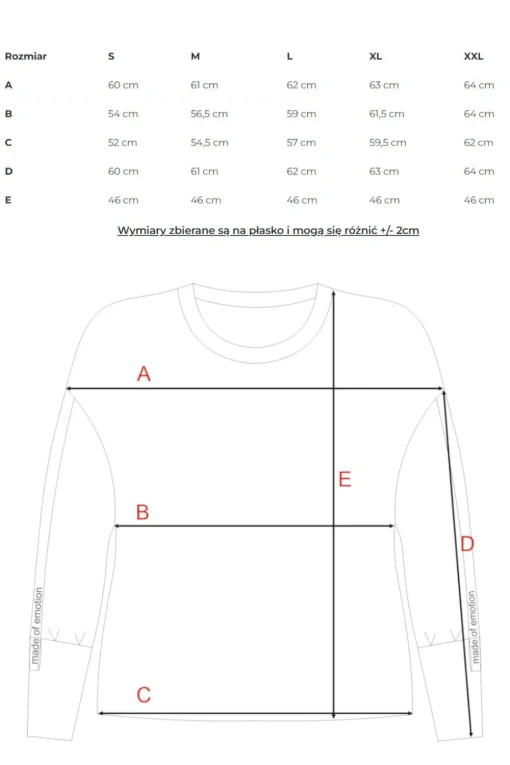 Bluza z lampasami na rękawach - koralowa