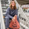 Bluza z warstwowymi rękawami unisex - antracytowa