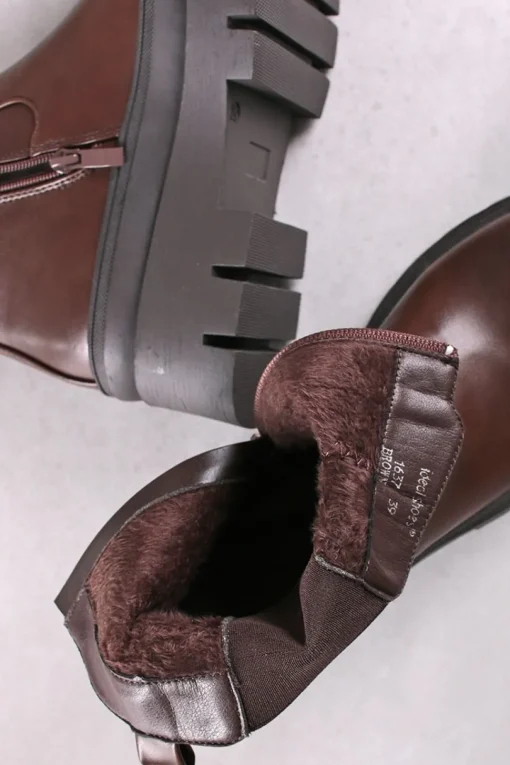 Buty do kostek Alpa - brązowe