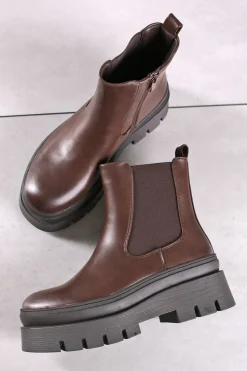 Buty do kostek Alpa - brązowe