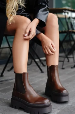 Buty do kostek Alpa - brązowe