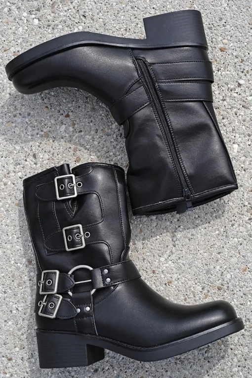 Buty do kostek Ava - czarne
