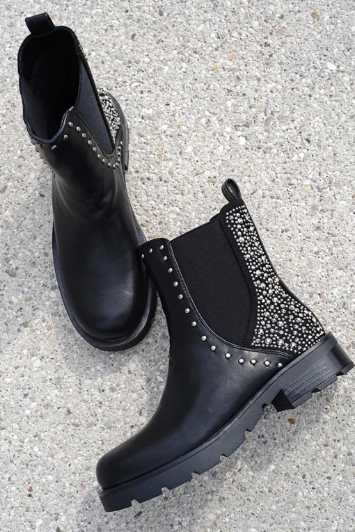 Buty do kostek Candice - czarne