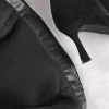 Buty na cienkim obcasie - czarne