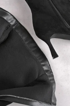 Buty na cienkim obcasie - czarne