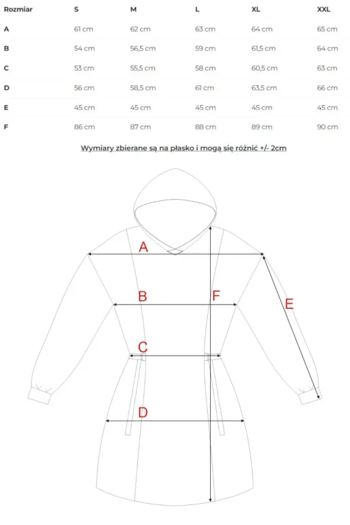 Dresowa sukienka mini z kapturem - koralowa