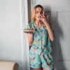 Spodenki od piżamy z nadrukiem - model 3