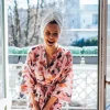 Szlafrok o kroju kimono - model 1