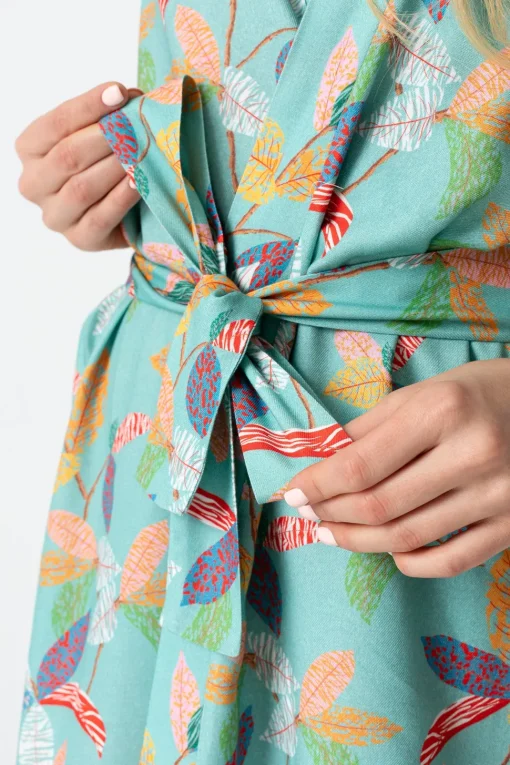 Szlafrok o kroju kimono - model 3
