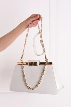 Torebka crossbody Naomi - biała