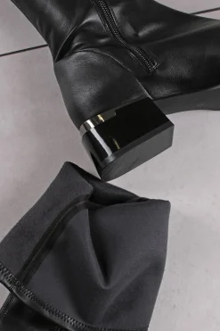 Wysokie buty - czarne