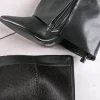 Wysokie buty na cienkim obcasie Maleeka - czarne