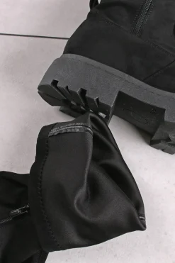 Wysokie buty za kolano - czarne